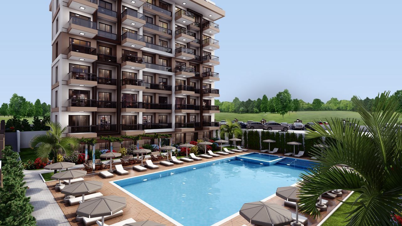 Квартира в Алании, Турция, 53 м² - фото 1