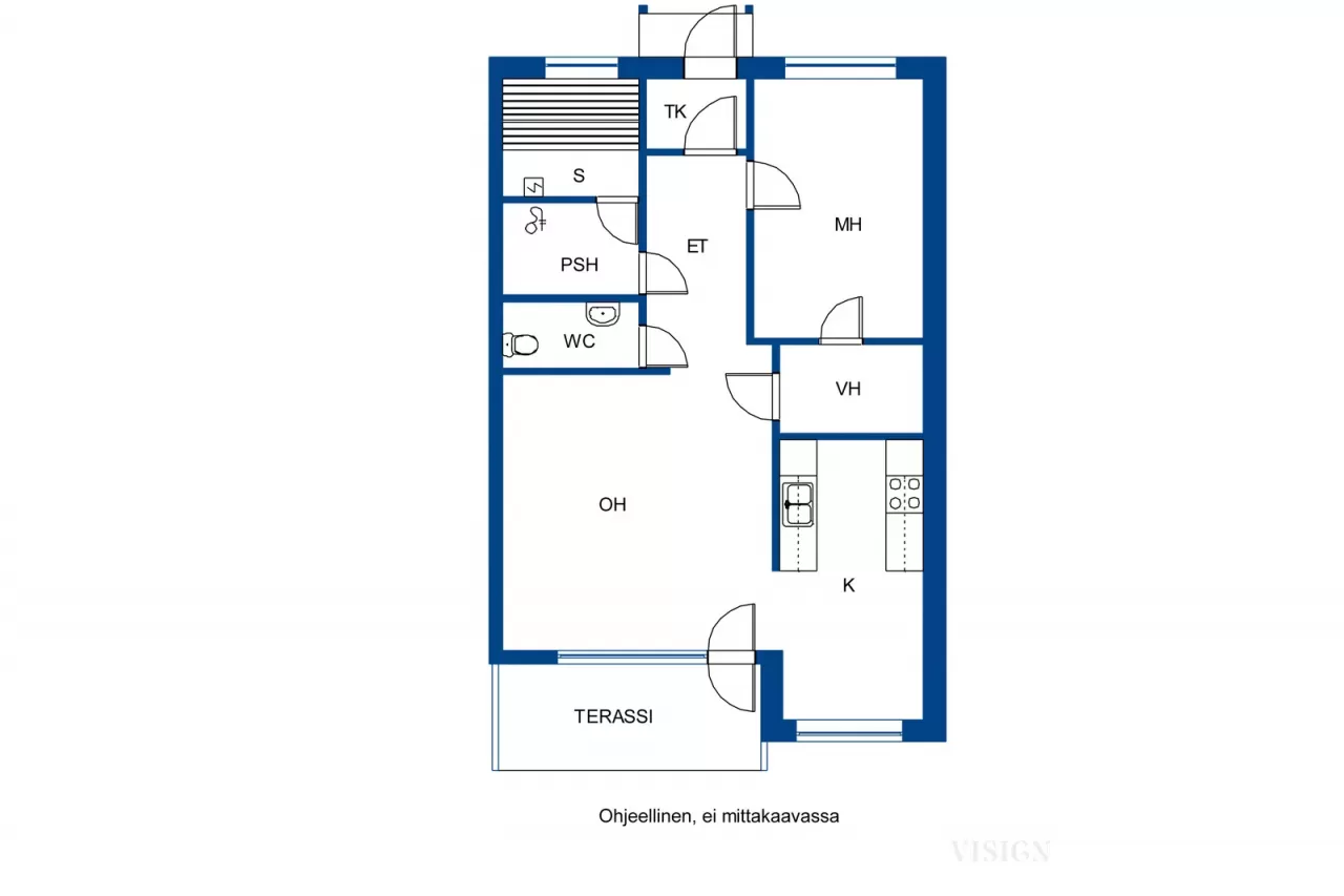 Таунхаус в Леппявирта, Финляндия, 60 м² - фото 4