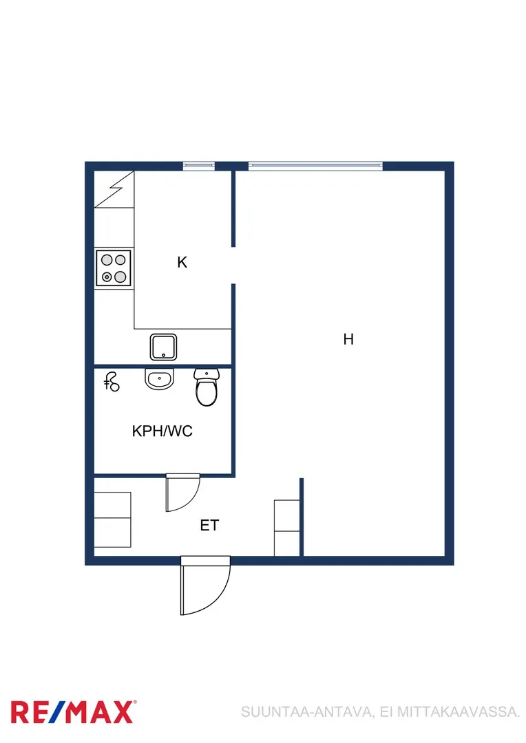 Квартира в Лахти, Финляндия, 33.5 м² - фото 2