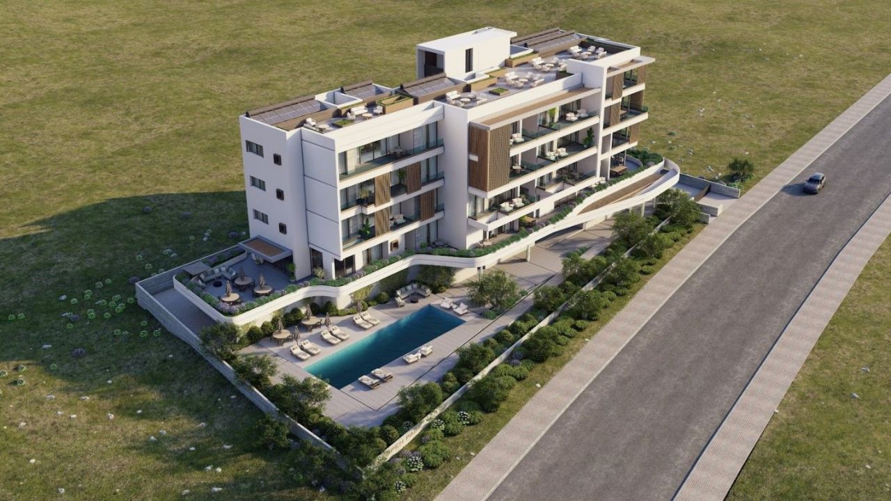 Апартаменты в Пафосе, Кипр, 101 м2 - фото 1