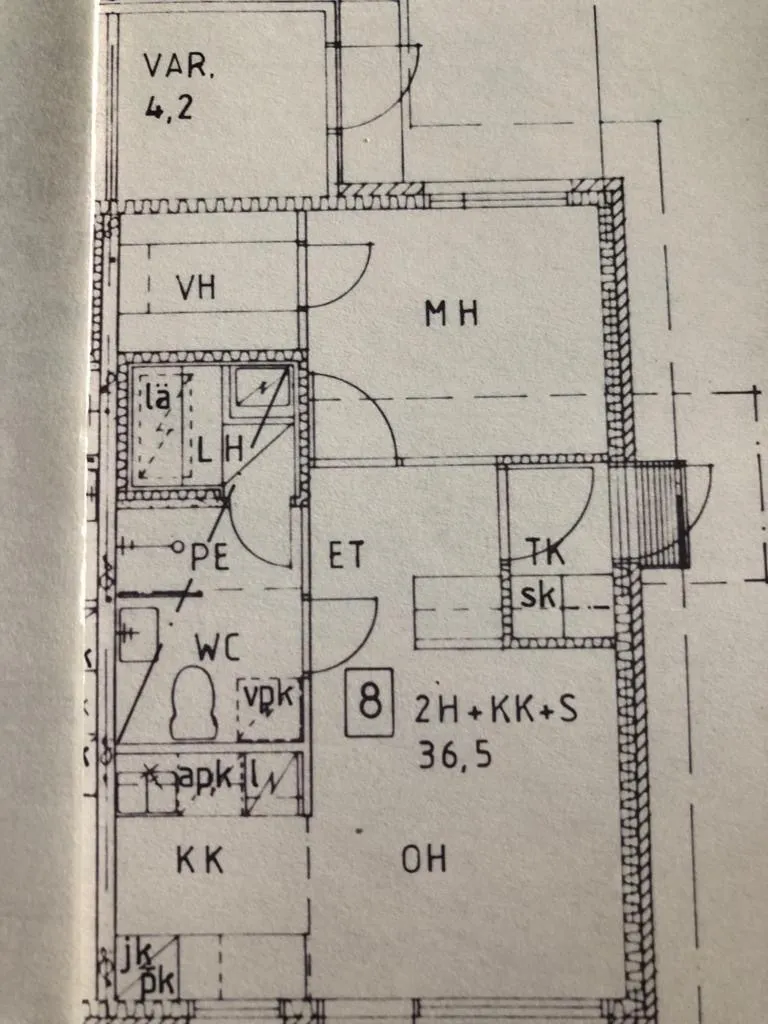 Таунхаус в Ямся, Финляндия, 36.5 м² - фото 3