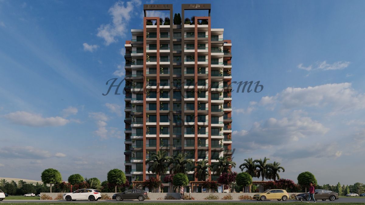 Апартаменты в Мерсине, Турция, 42 м² - фото 1