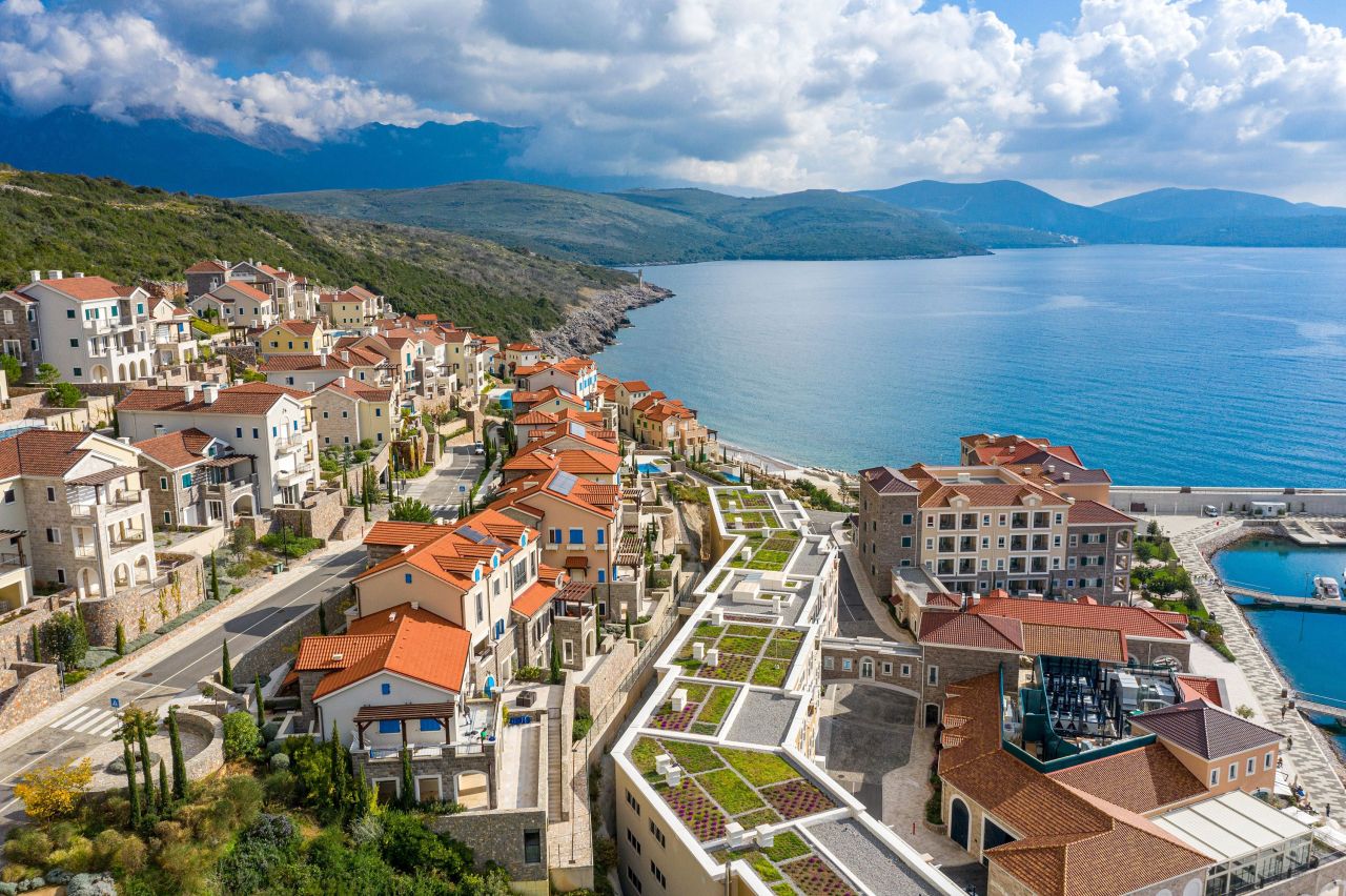 Апартаменты на полуострове Луштица, Черногория, 70 м2 - фото 1