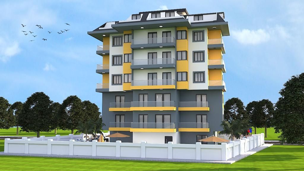 Квартира в Авсалларе, Турция, 57 м² - фото 1