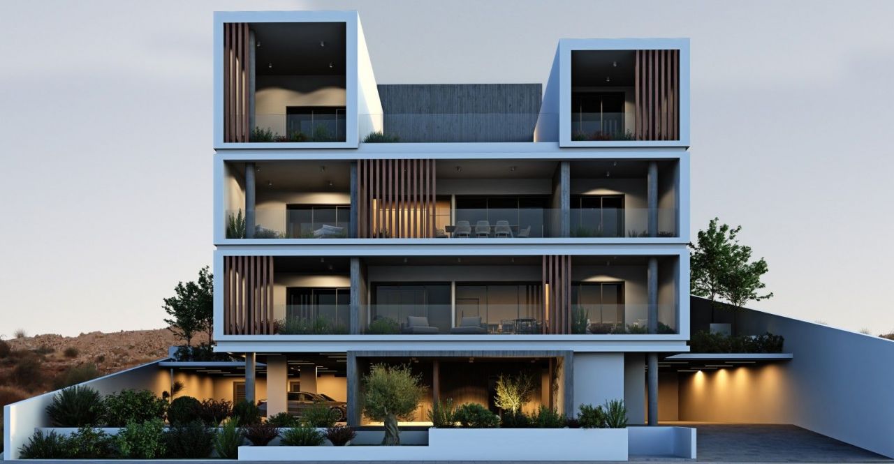 Апартаменты в Лимасоле, Кипр, 66 м2 - фото 1