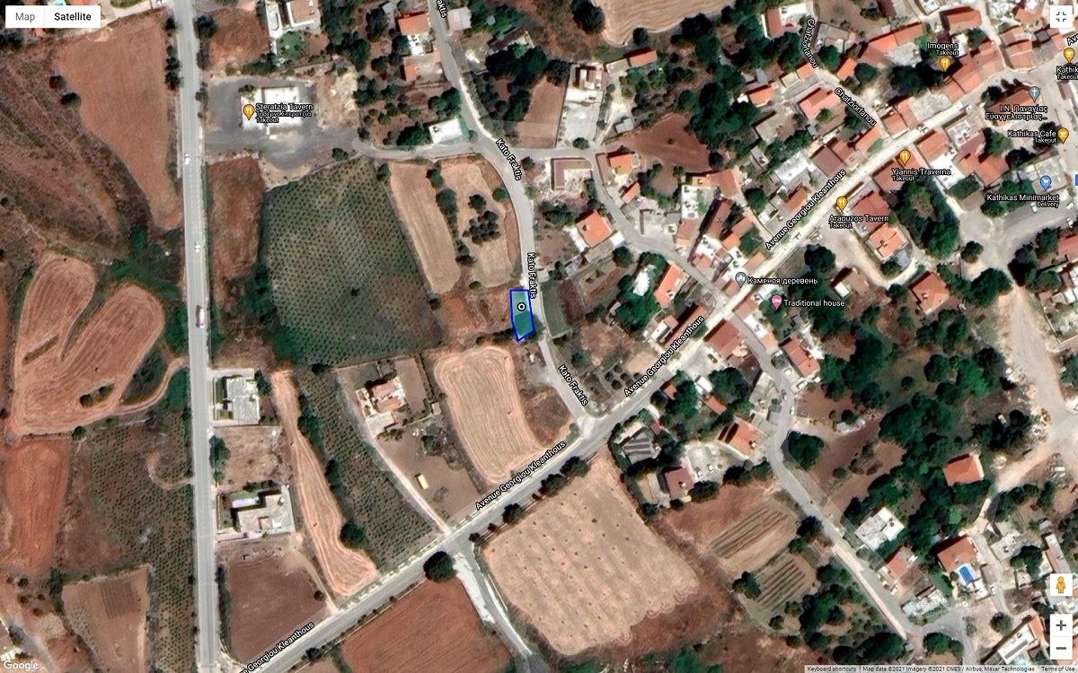 Земля в Пафосе, Кипр, 279 м2 - фото 1