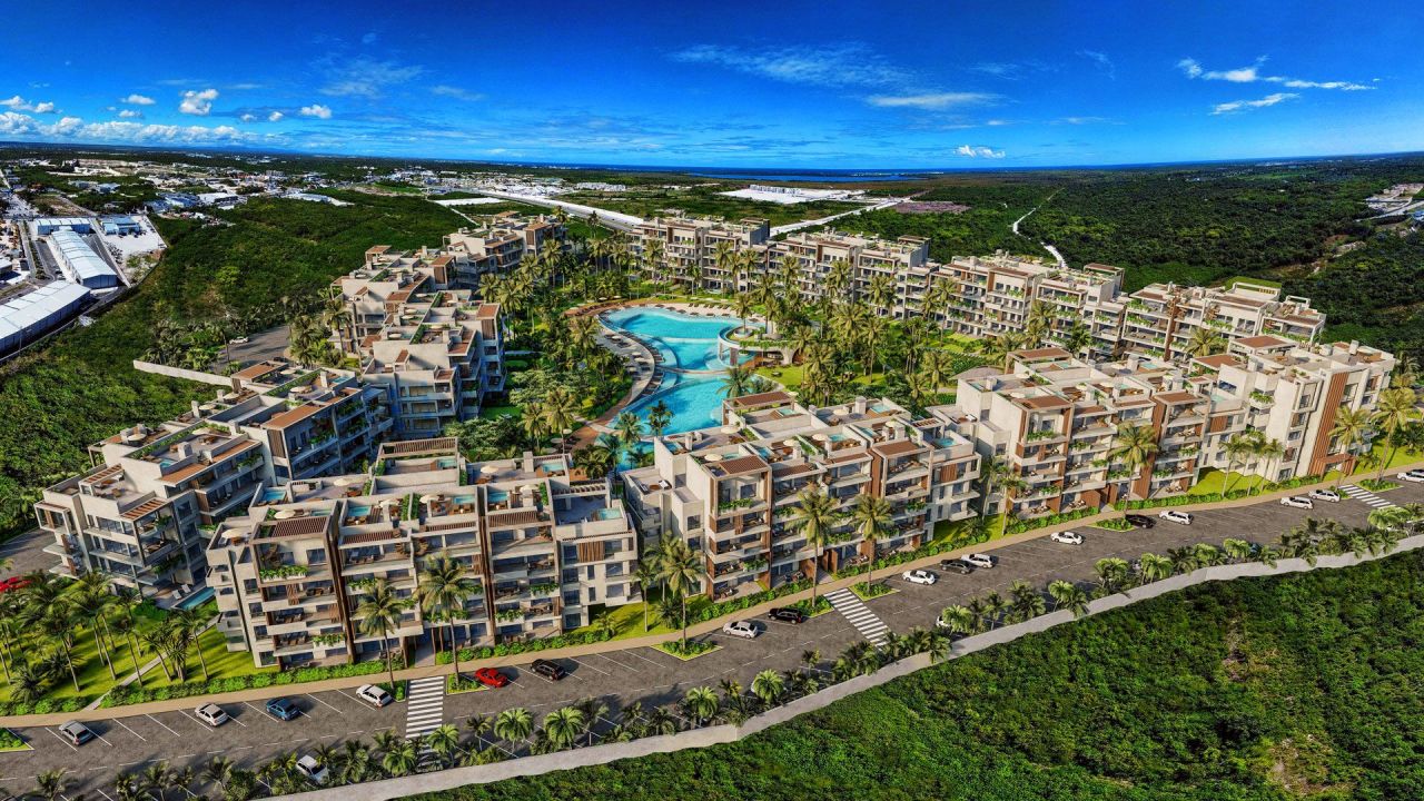 Квартира в Пунта-Кана, Доминиканская Республика, 60 м² - фото 1