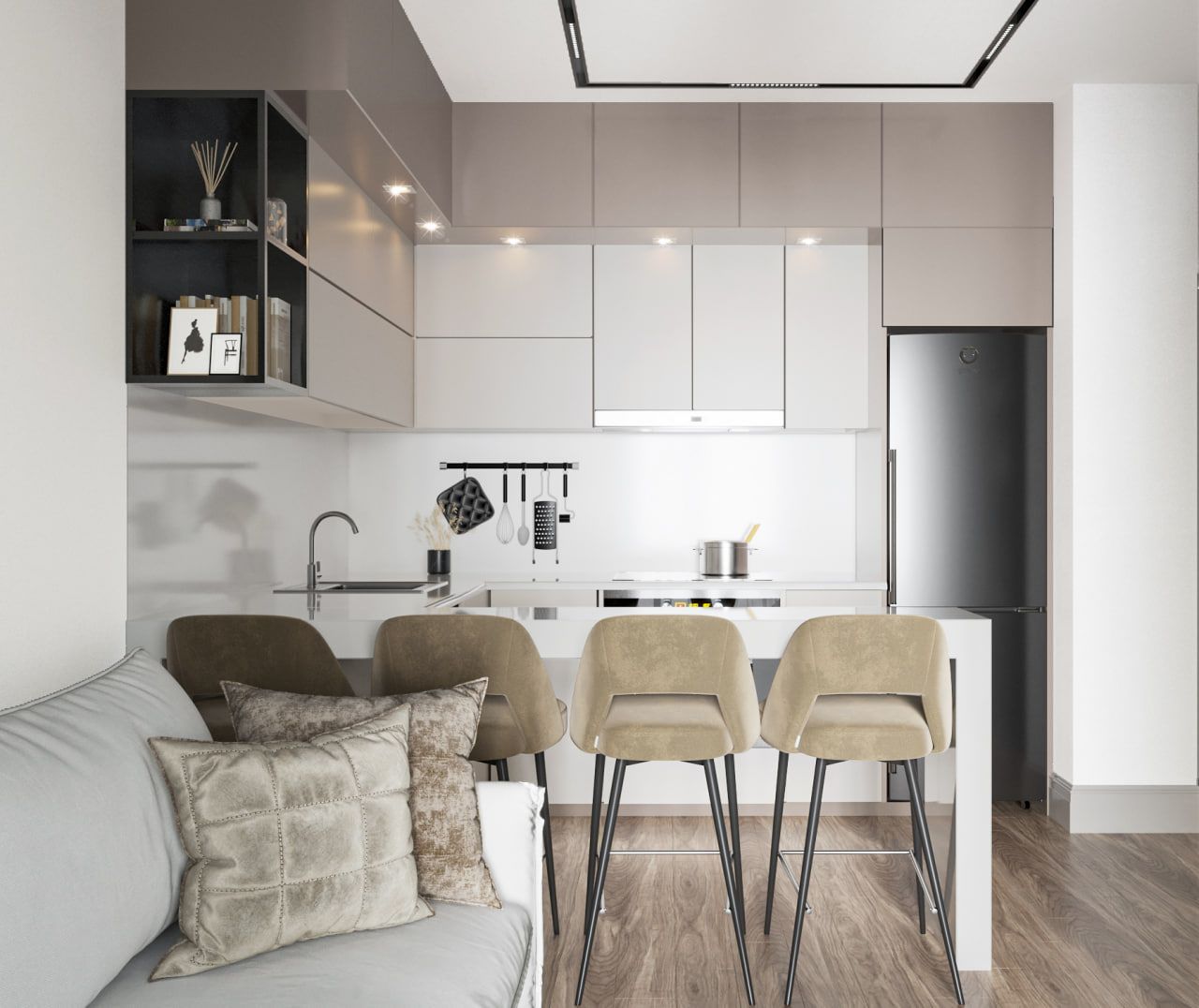 Квартира в Анталии, Турция, 45 м² - фото 7