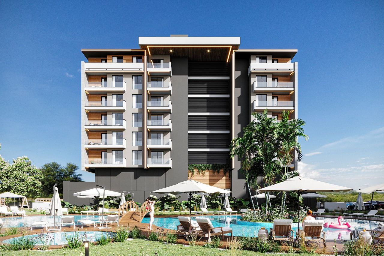 Квартира в Анталии, Турция, 45 м² - фото 2