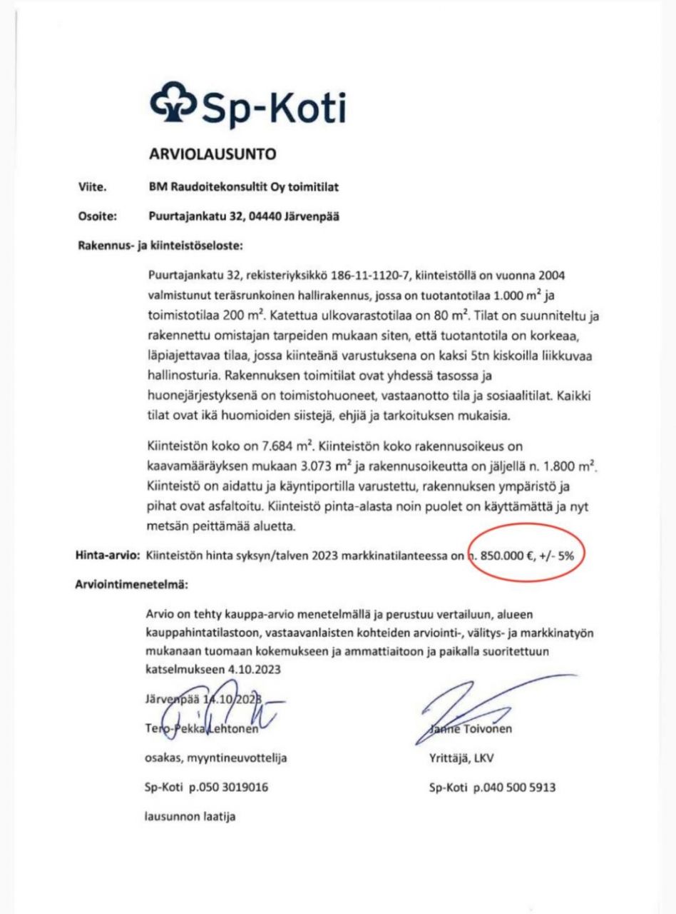 Производство в Ярвенпяа, Финляндия, 5 083 м² - фото 17