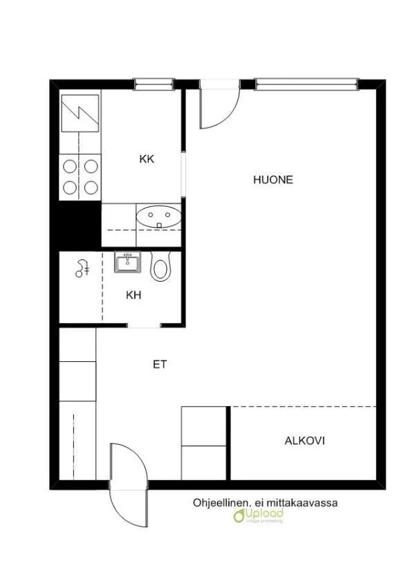 Квартира в Кеуру, Финляндия, 30 м² - фото 2