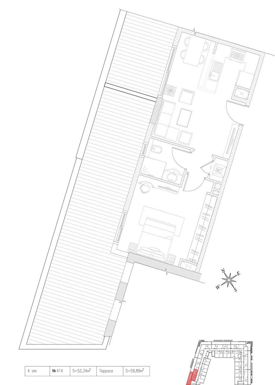 Инвестиционный проект в Дубае, ОАЭ, 64.69 м² - фото 18