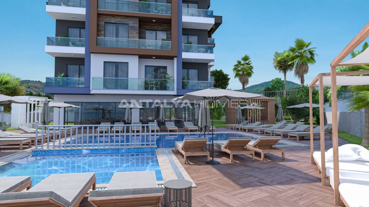 Апартаменты в Алании, Турция, 58 м² - фото 1