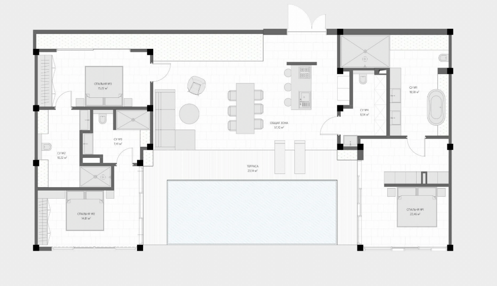 Вилла в Убуде, Индонезия, 230 м² - фото 8