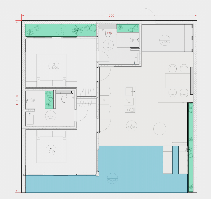 Вилла в Убуде, Индонезия, 120 м² - фото 7