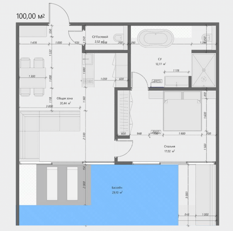 Вилла в Убуде, Индонезия, 100 м² - фото 6