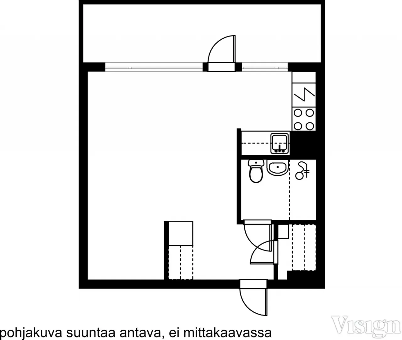 Квартира в Иматре, Финляндия, 30 м² - фото 2