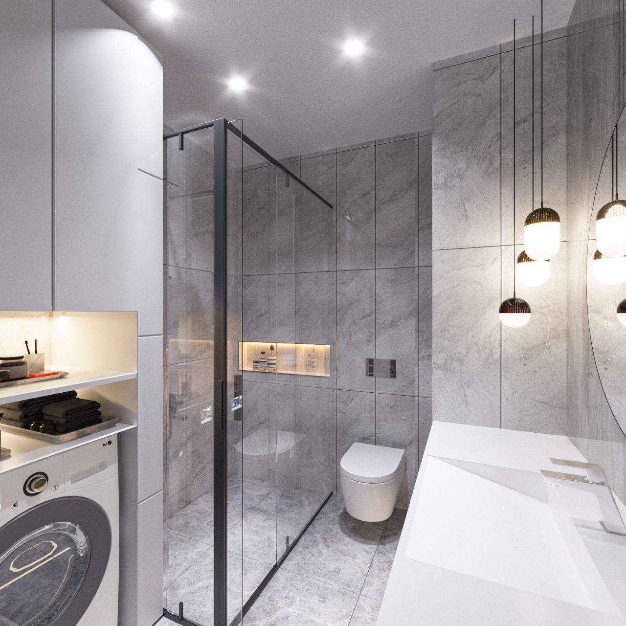 Квартира в Анталии, Турция, 60 м² - фото 12