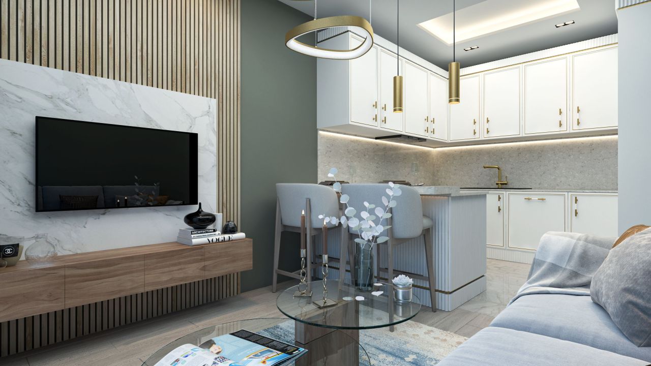 Квартира в Мерсине, Турция, 59 м² - фото 4