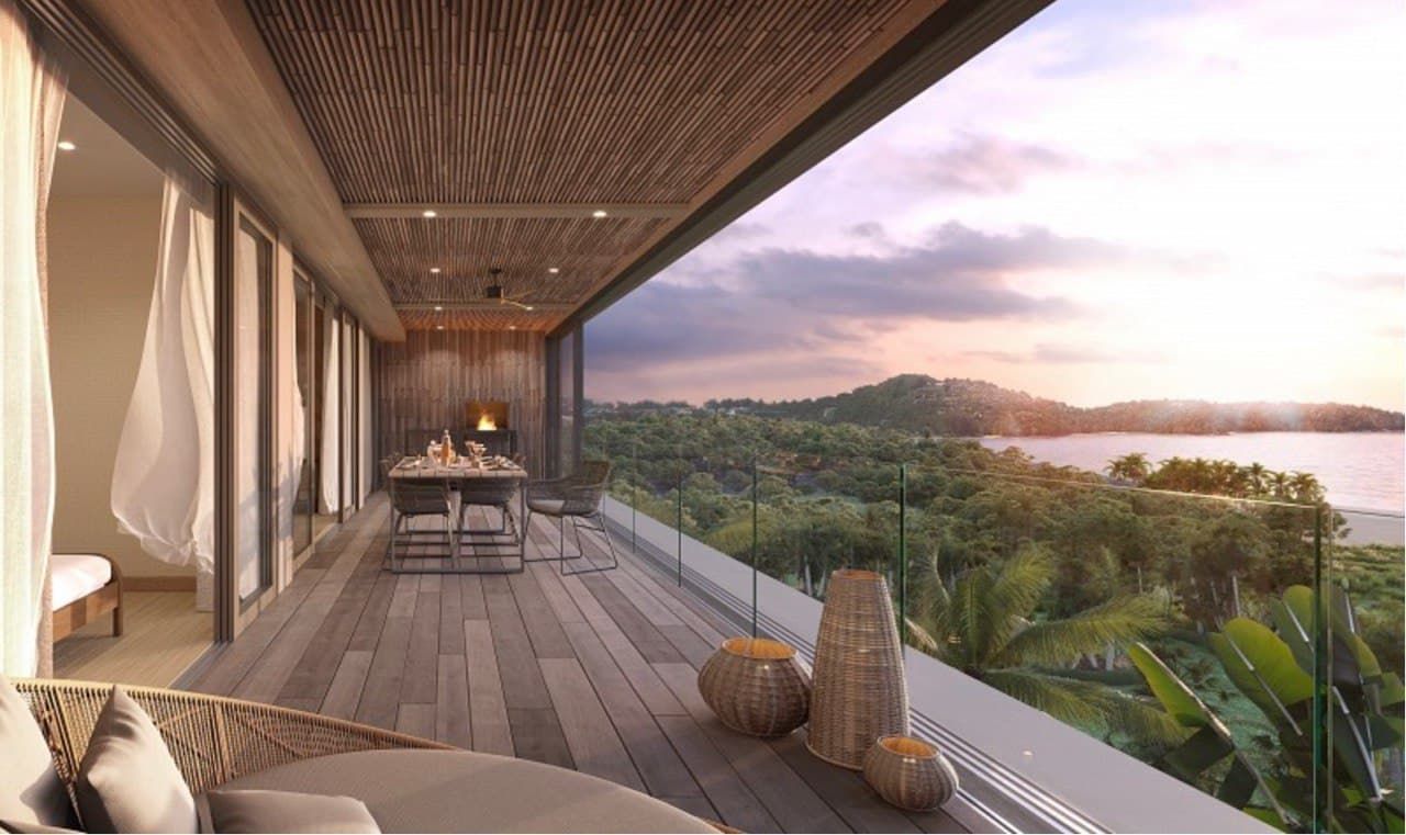 Апартаменты на пляже Банг Тао, Таиланд, 59 м² - фото 10