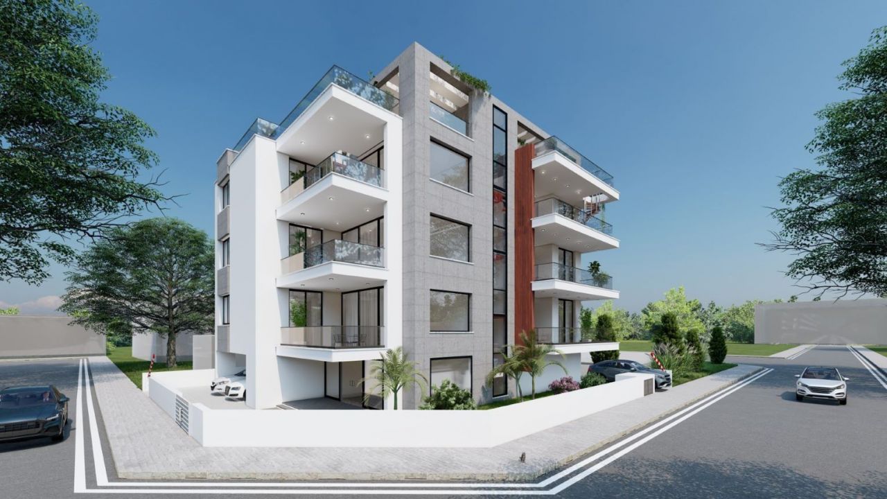 Апартаменты в Ларнаке, Кипр, 123 м2 - фото 1