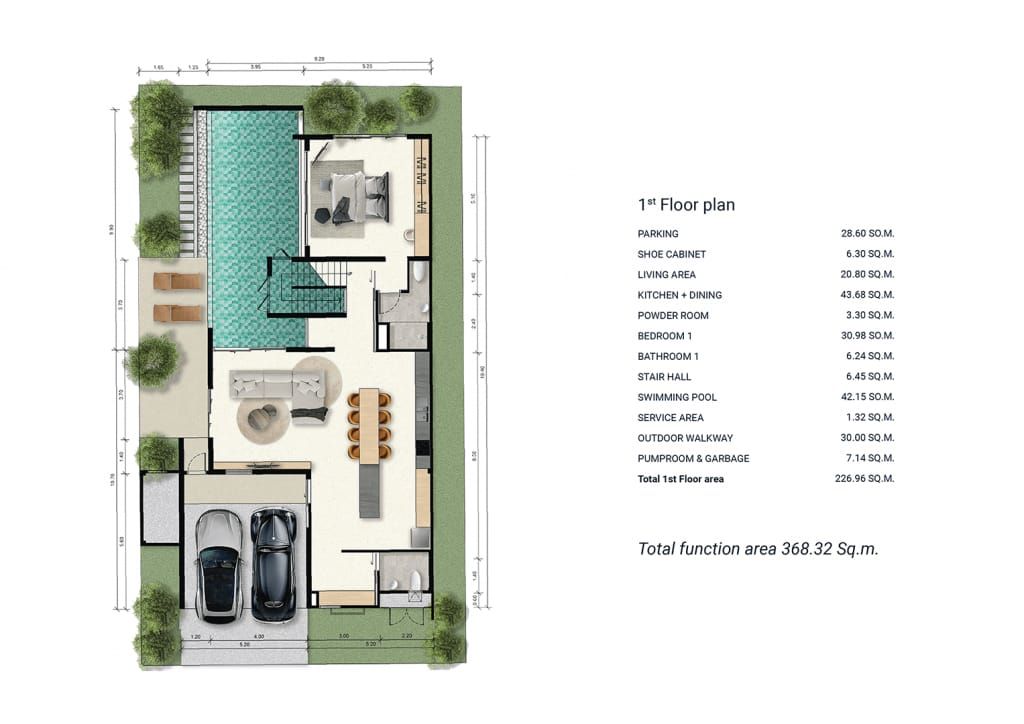 Вилла на острове Пхукет, Таиланд, 375 м² - фото 14