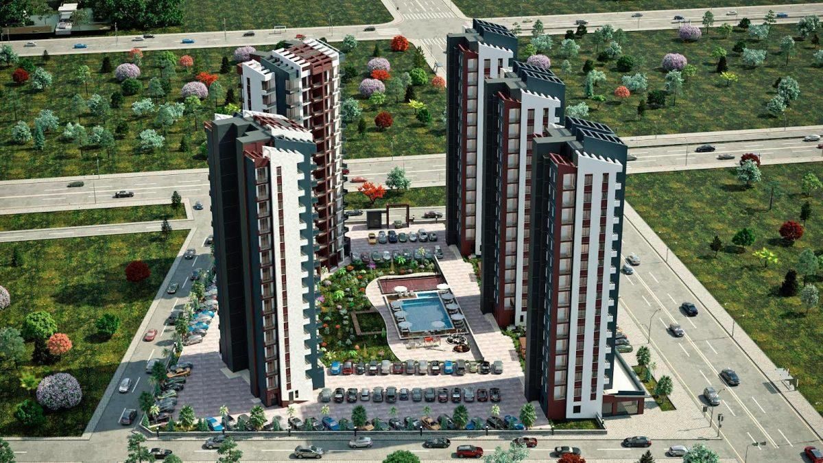 Квартира в Мерсине, Турция, 55 м² - фото 1