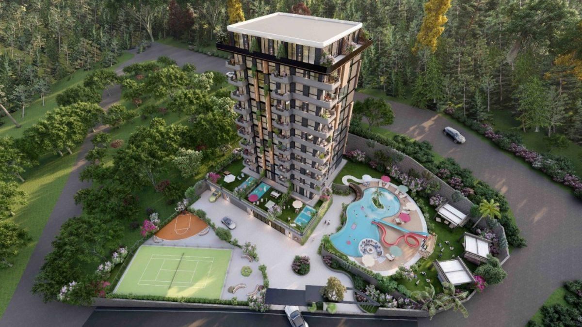 Квартира в Кестеле, Турция, 52 м² - фото 1