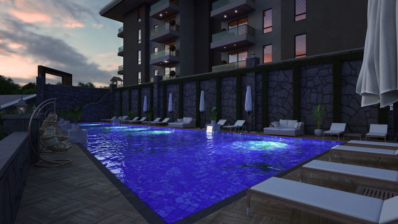 Квартира в Конаклы, Турция, 53 м² - фото 16