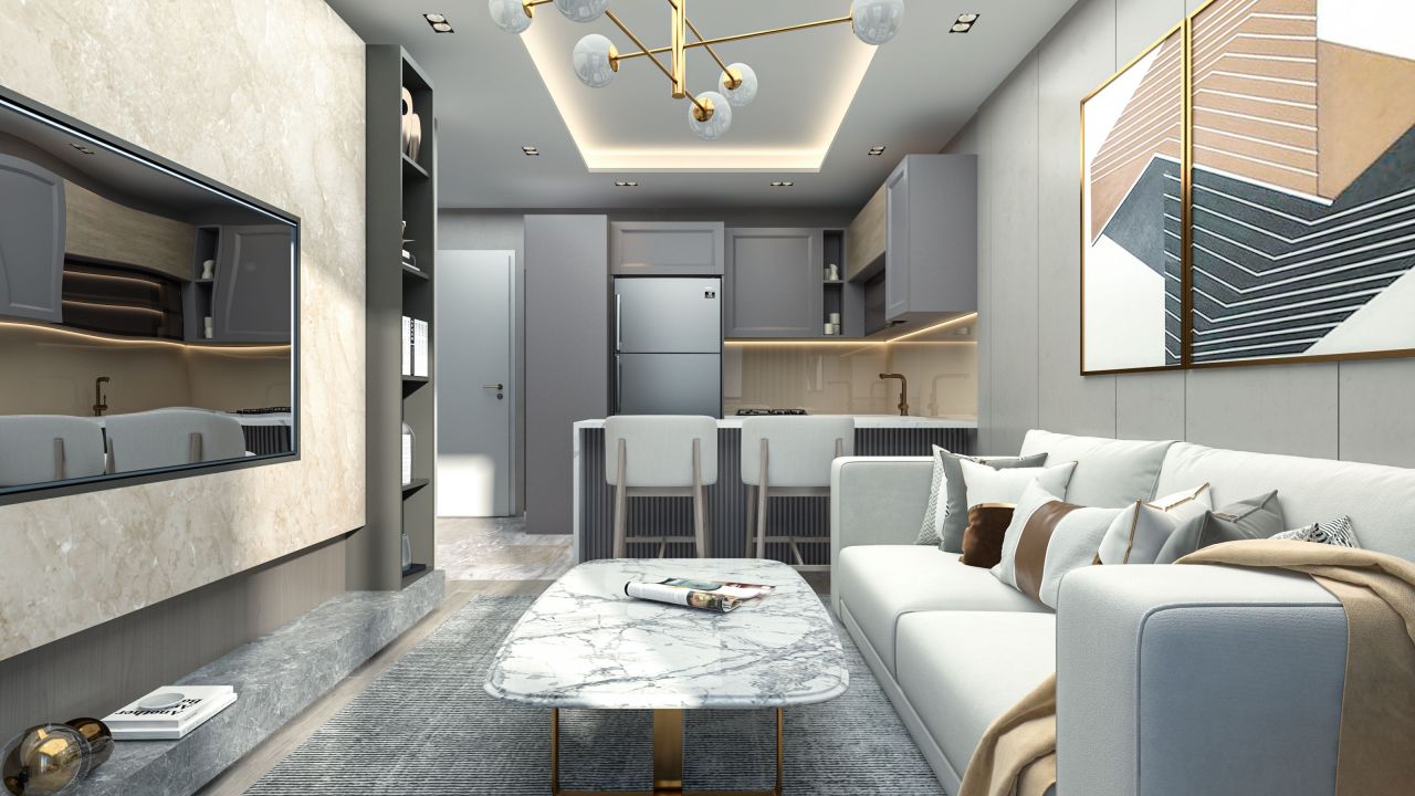 Квартира в Мерсине, Турция, 44.5 м² - фото 5