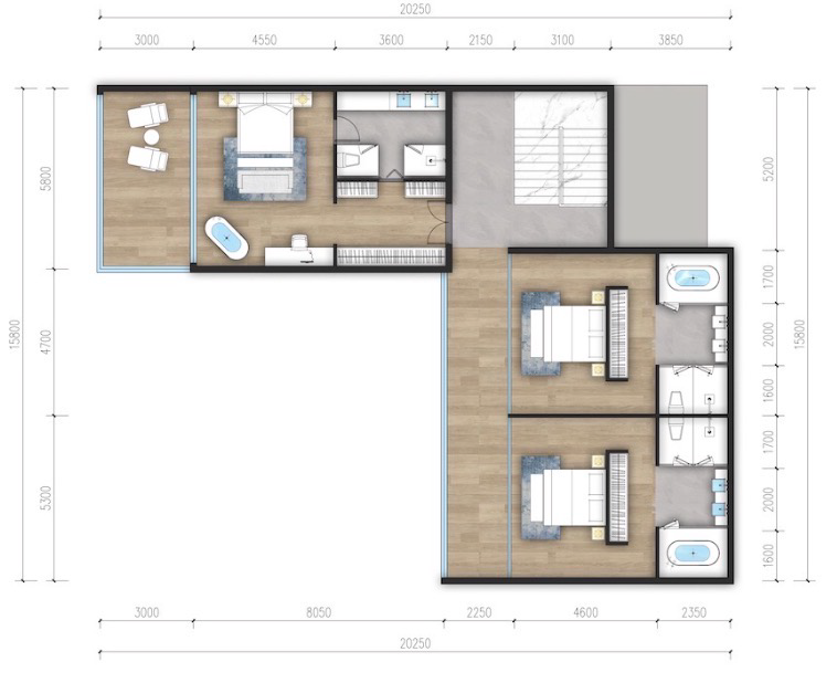 Вилла на Пхукете, Таиланд, 398 м² - фото 11