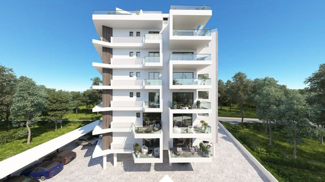 Апартаменты в Ларнаке, Кипр, 102 м2 - фото 1