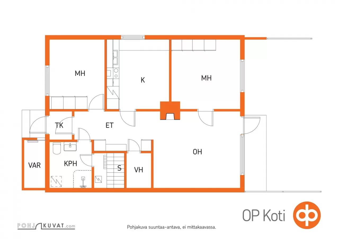 Таунхаус в Яанекоски, Финляндия, 76 м² - фото 2