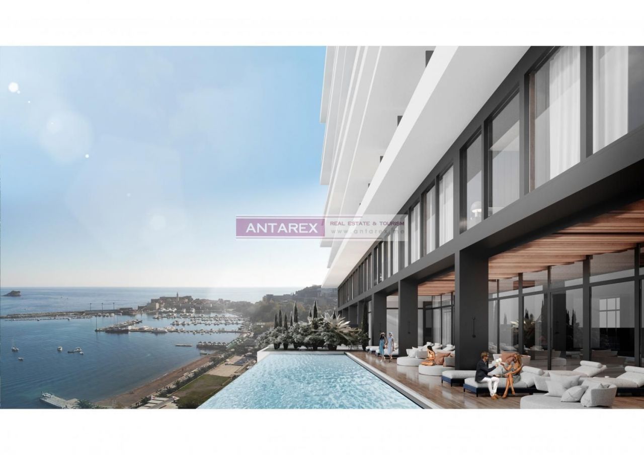 Апартаменты в Будве, Черногория, 84.2 м² - фото 2