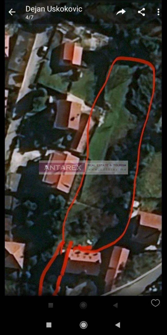 Земля в Шкальяри, Черногория, 2 396 м² - фото 2