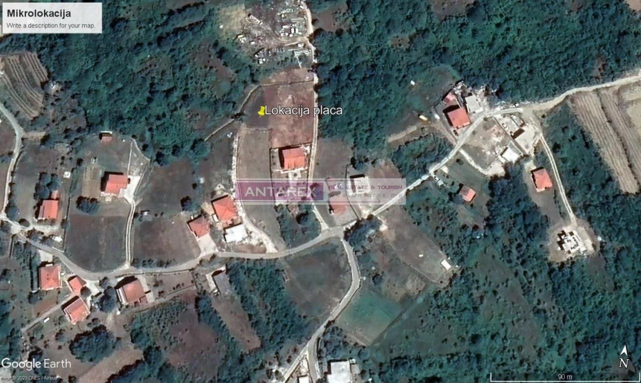 Земля в Радановичах, Черногория, 750 м² - фото 3