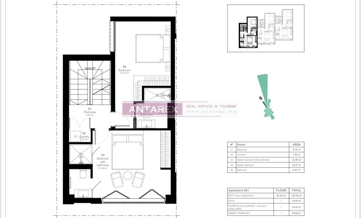 Вилла в Тивате, Черногория, 352 м² - фото 6