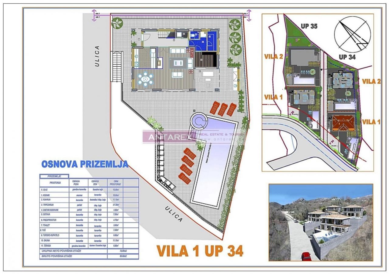 Вилла в Кульаче, Черногория, 260 м² - фото 7