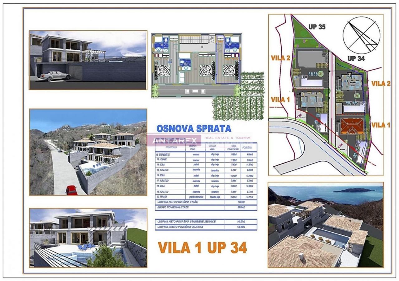 Вилла в Кульаче, Черногория, 260 м² - фото 8