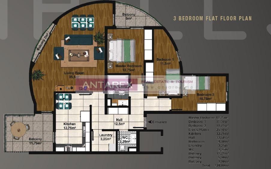 Апартаменты в Будве, Черногория, 286 м² - фото 9