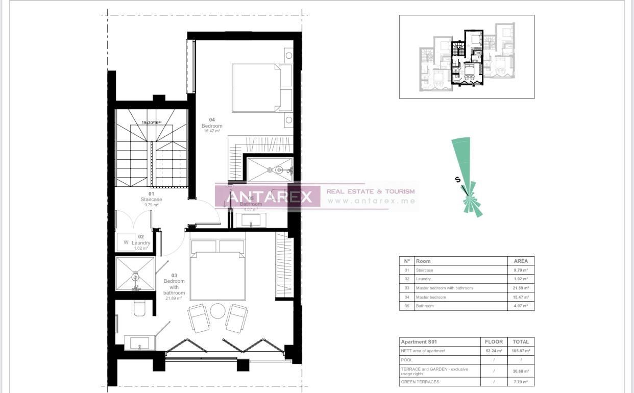 Вилла в Тивате, Черногория, 352 м² - фото 9