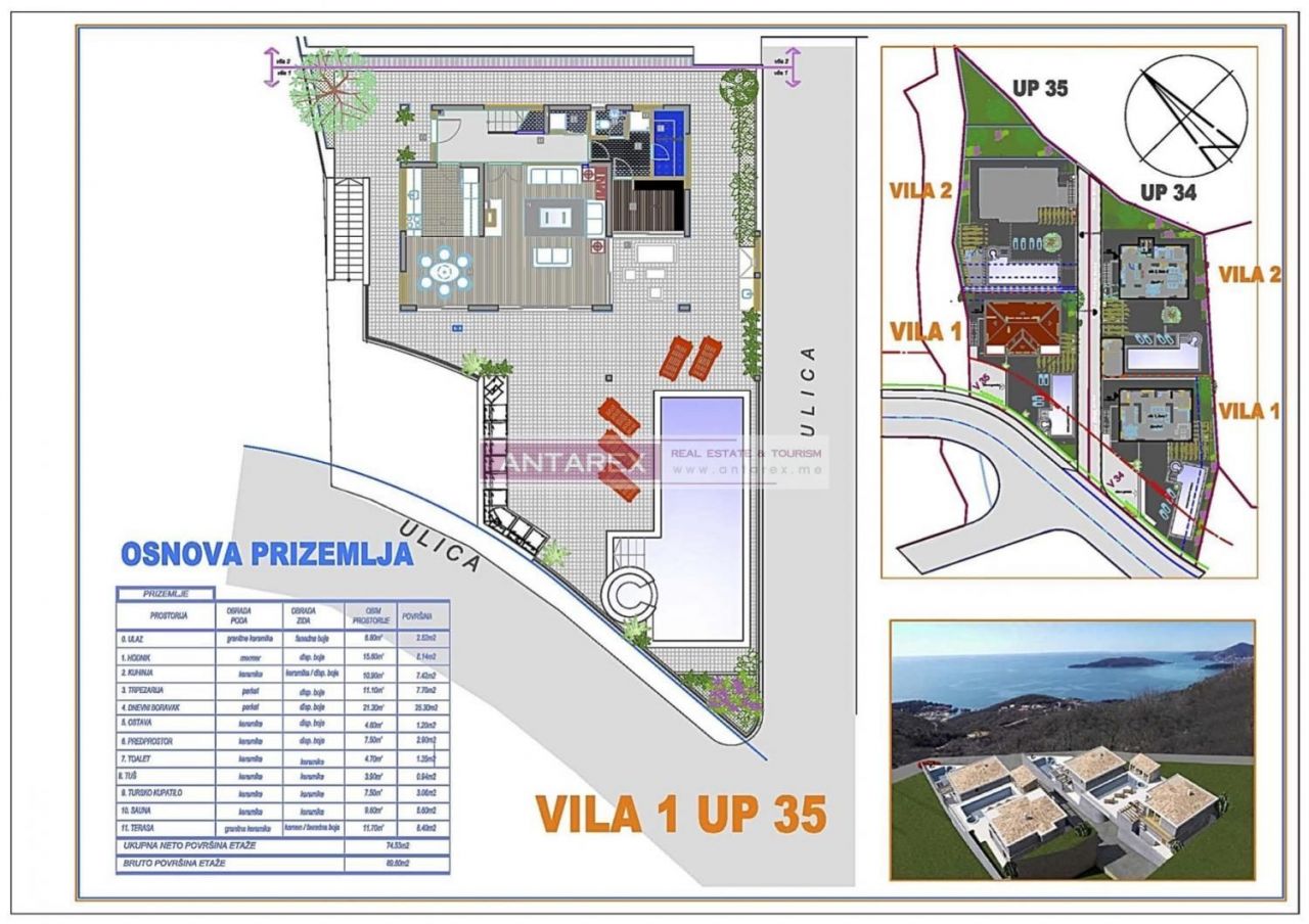 Вилла в Кульаче, Черногория, 260 м² - фото 10