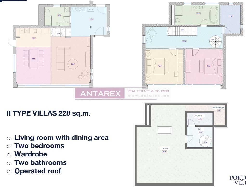 Вилла в Кумборе, Черногория, 224 м² - фото 11