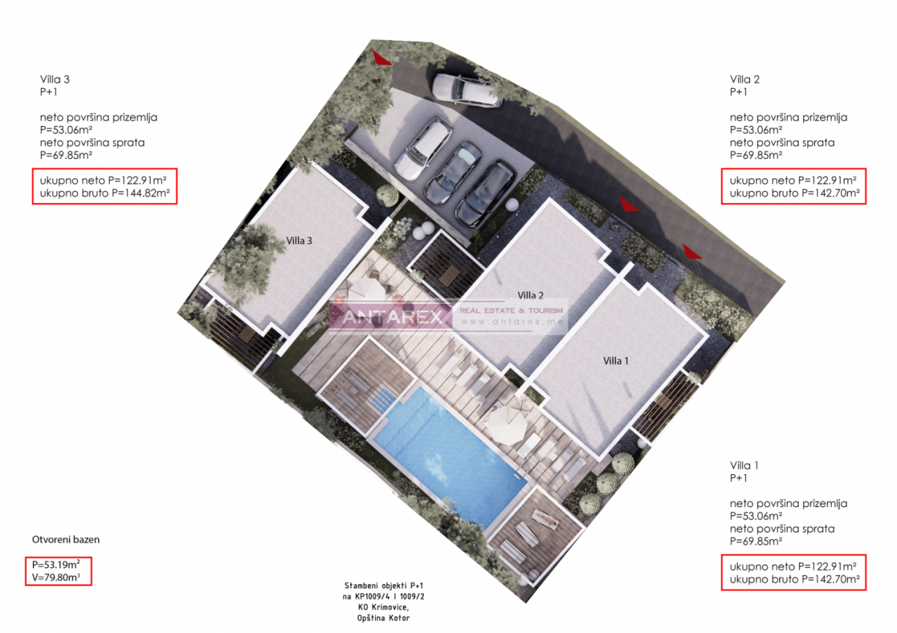 Вилла в Кримовице, Черногория, 145 м² - фото 12