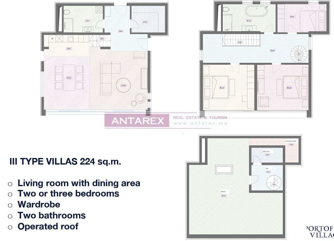 Вилла в Кумборе, Черногория, 224 м² - фото 12