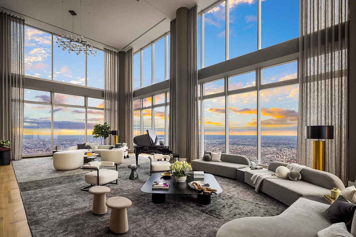 Пентхаус в Нью-Йорке, США, 1 640 м² - фото 1