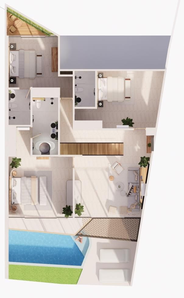 Вилла в Чангу, Индонезия, 300 м² - фото 6