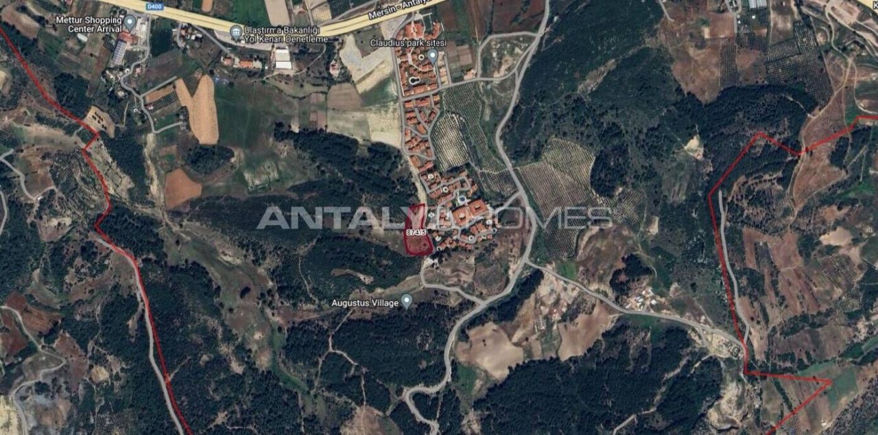 Земля в Манавгате, Турция, 10 816 м² - фото 1