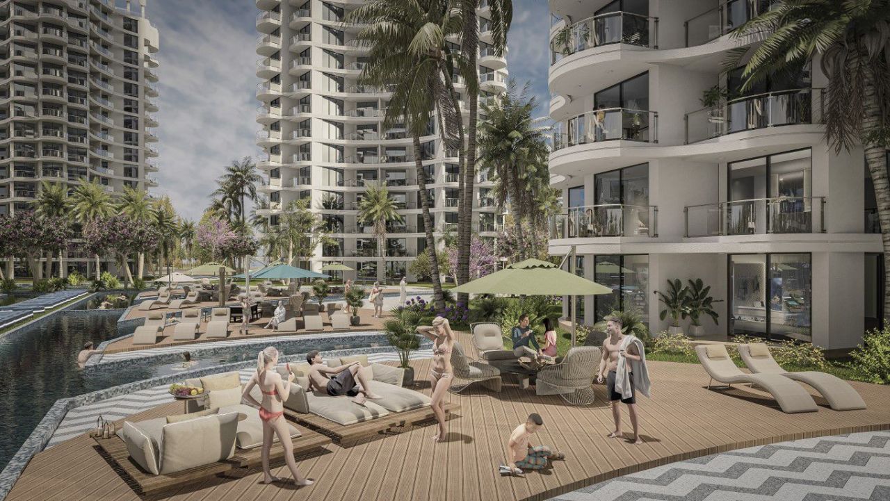 Квартира в Фамагусте, Кипр, 45 м² - фото 14