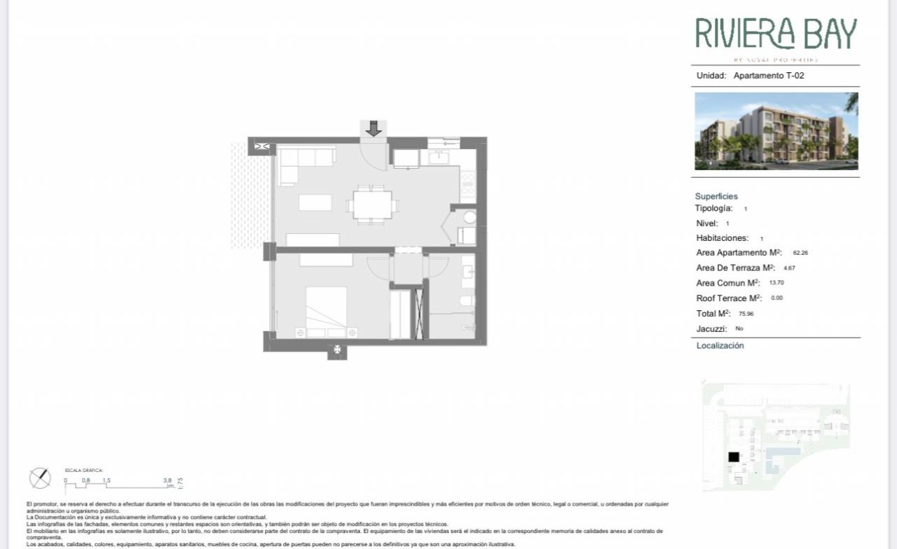 Апартаменты в Пунта-Кана, Доминиканская Республика, 65 м² - фото 14